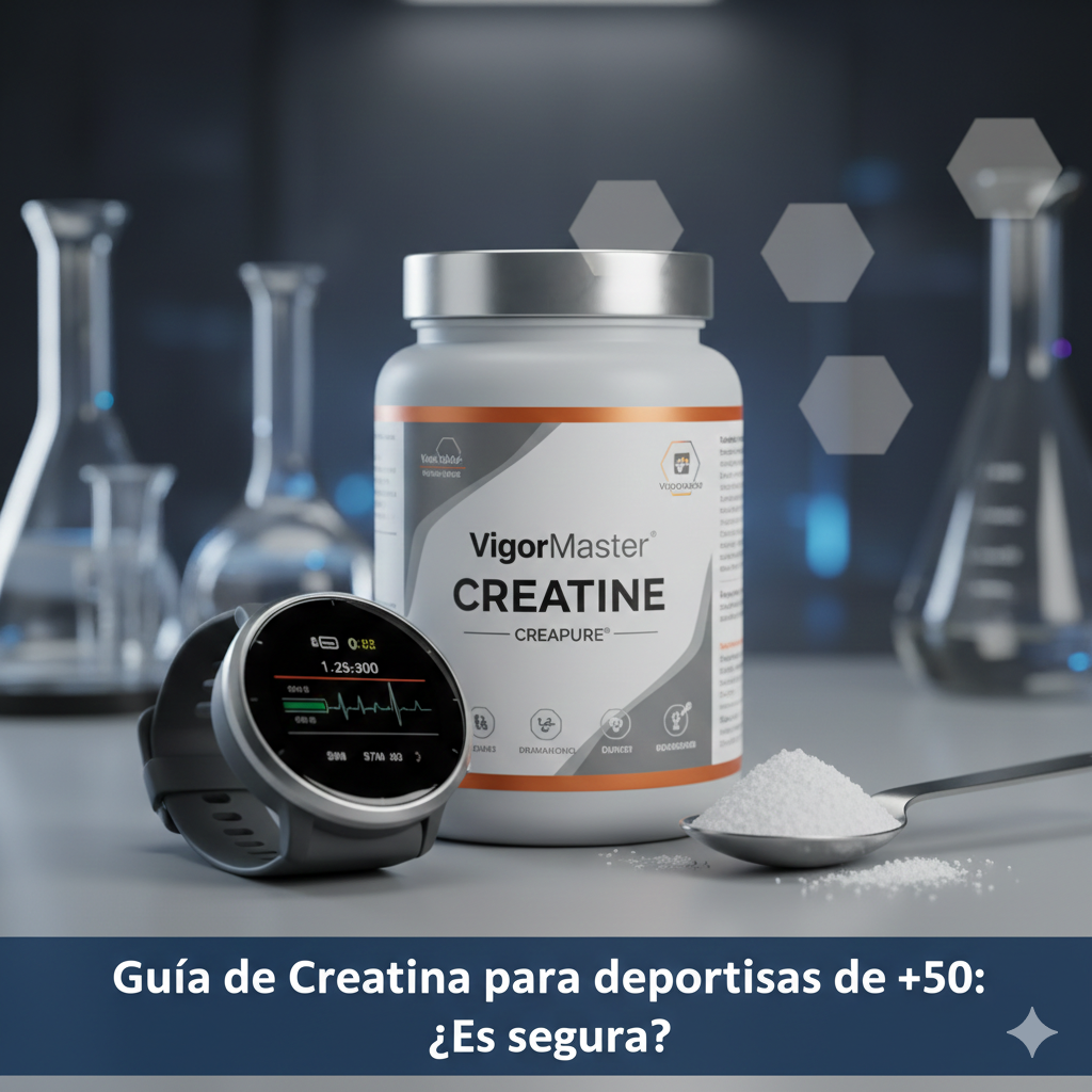 Guía de Creatina para deportistas de +50: ¿Es segura?